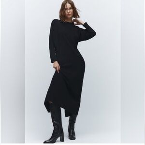 Zara black dress